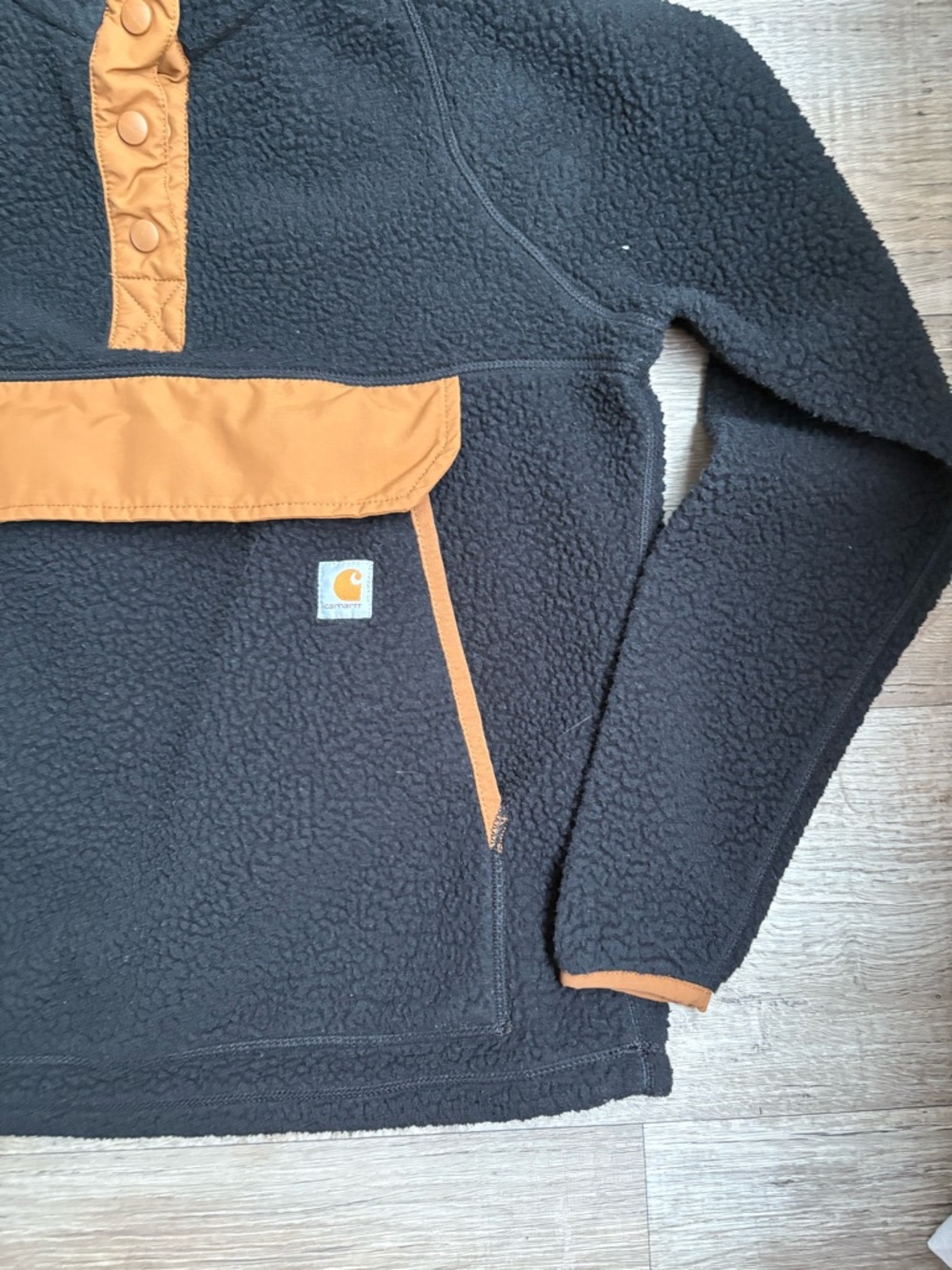 Carhartt Women's Relaxed Fit Sherpa Fleece Pullovers Size S - Picture 3 of 7